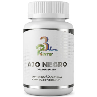 Ajo Negro suplemento antioxidante 3 Balance Points
