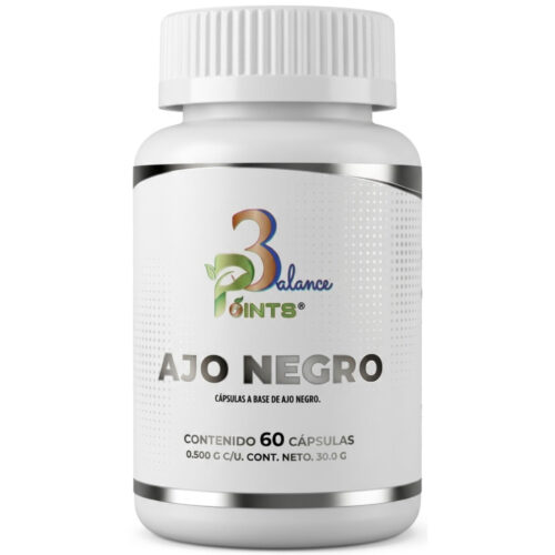 Ajo Negro suplemento antioxidante 3 Balance Points