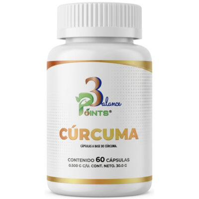 Curcuma antiinflamatorio natural suplemento 3 Balance Points