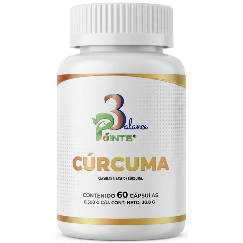 Curcuma antiinflamatorio natural suplemento 3 Balance Points