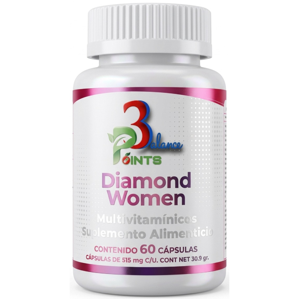 Diamond Women multivitaminico femenino 3 Balance Points