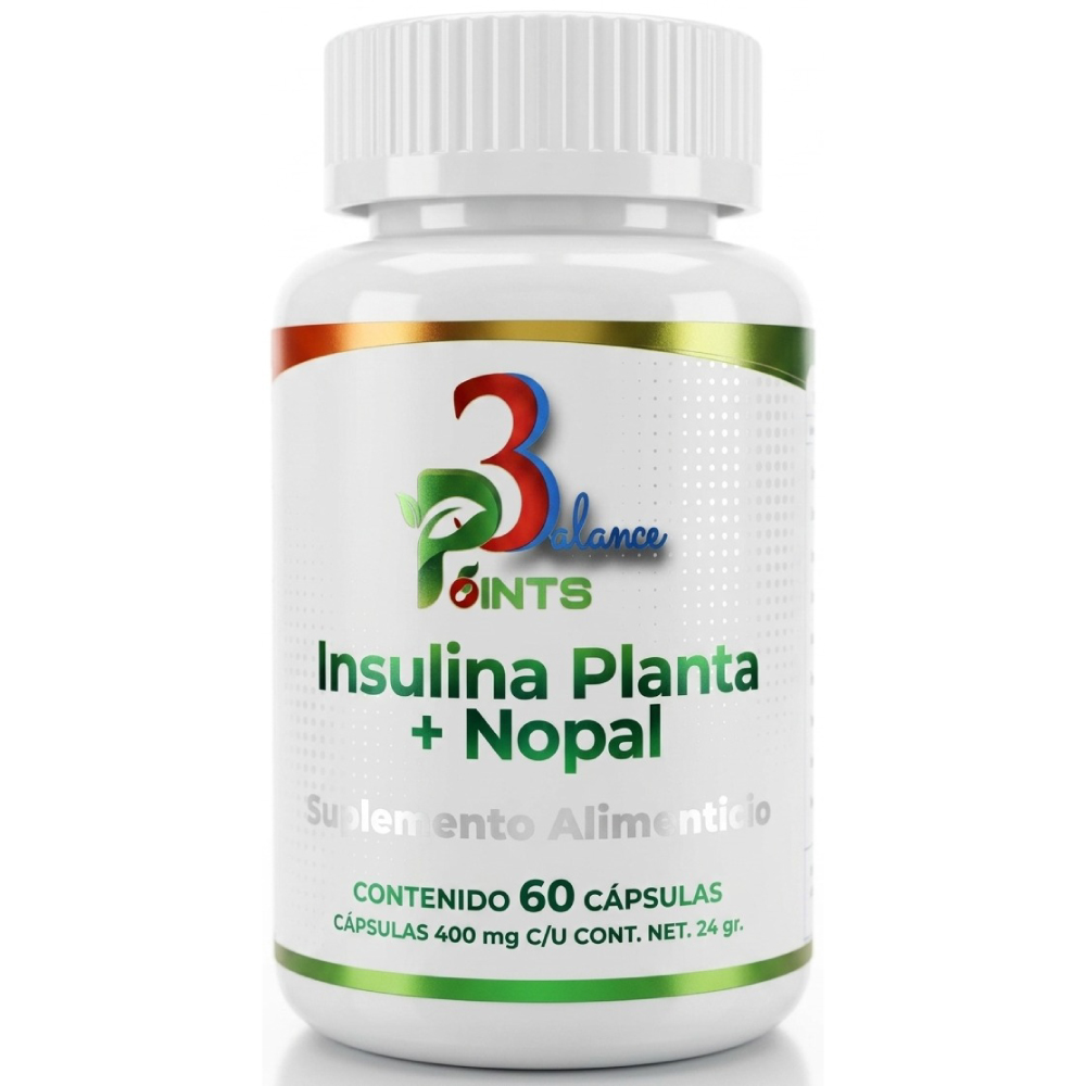 Insulina planta nopal suplemento 3 Balance Points
