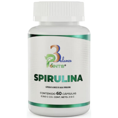 Spirulina alga suplemento superalimento 3 Balance Points